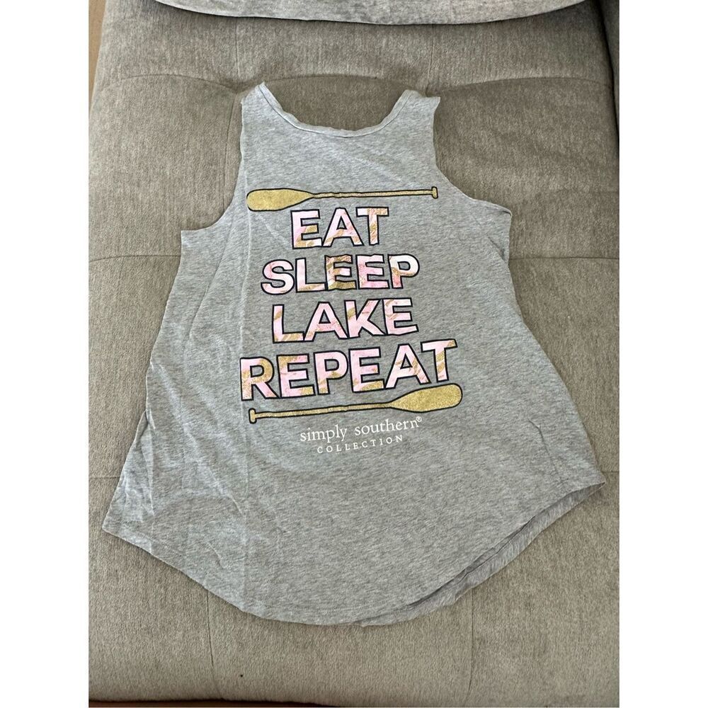 Simply Southern‎ Lake Life tank top size small
